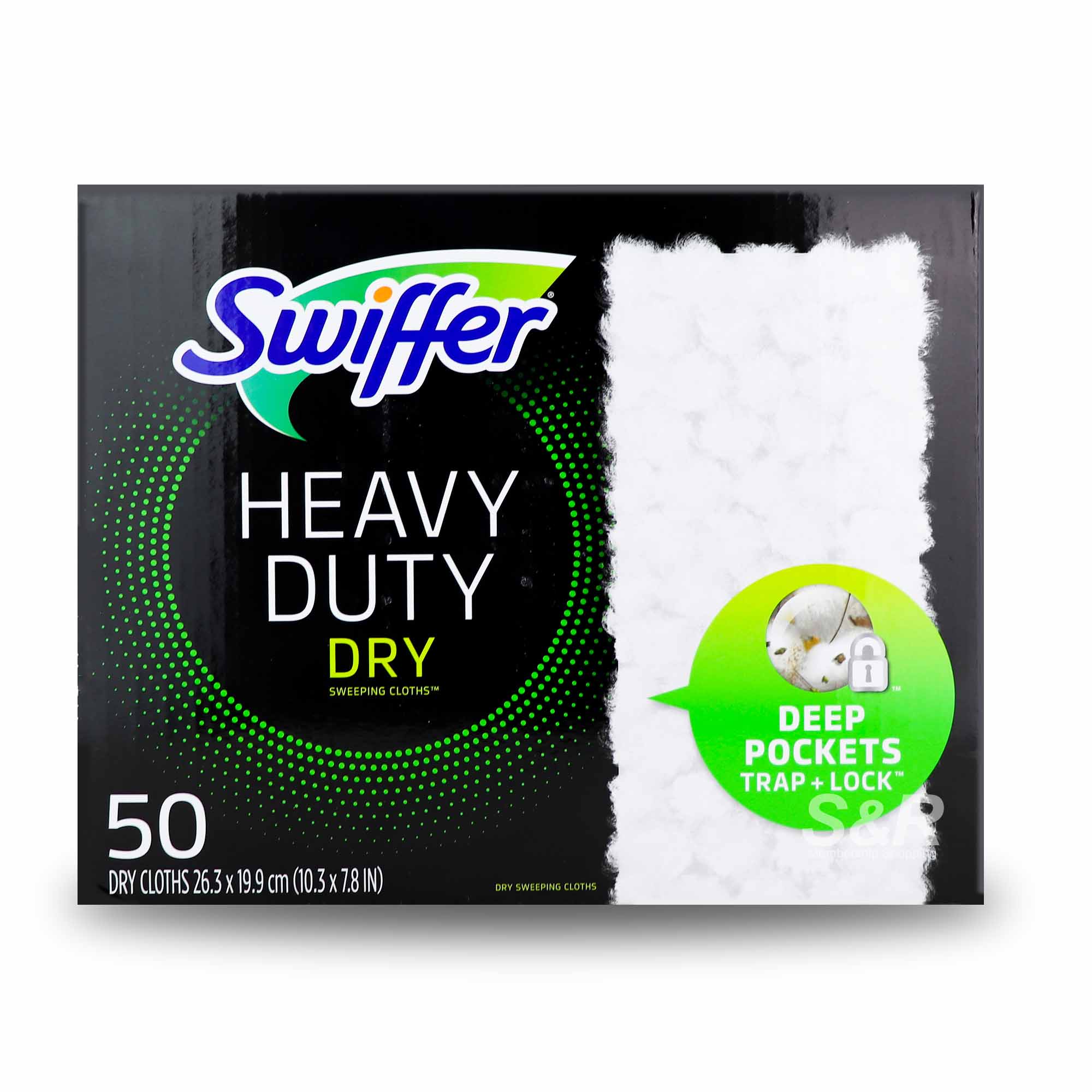 Swiffer Heavy Duty Dry Sweeping Cloths 50pcs Swiffer Heavy Duty Dry Sweeping Cloths 50pcs